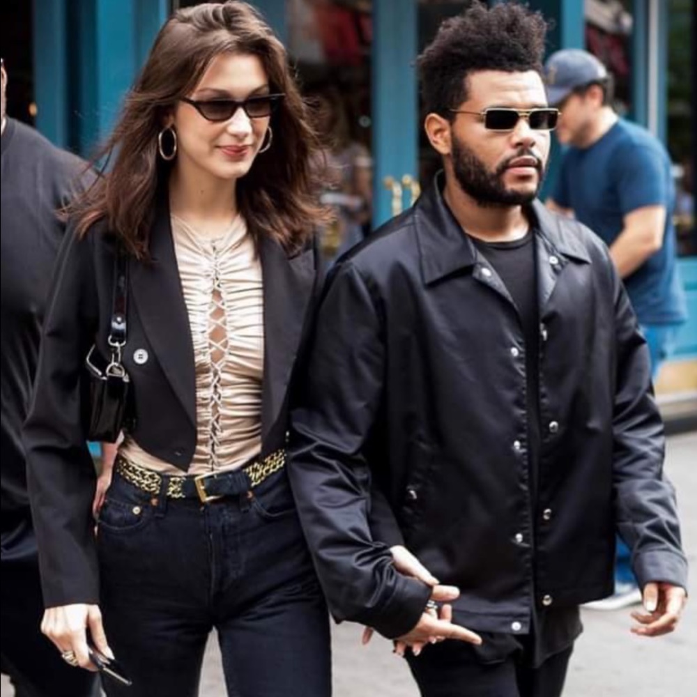 Unravel: Nude Lace Up Bodysuit Ben Taverniti Project Resort 19 (on Bella Hadid)